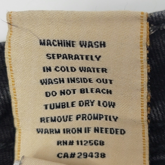 Miss Me Black Bling Embellishment Western Riding Low Rise Denim Skinny Jeans  29 - Picture 15 of 15